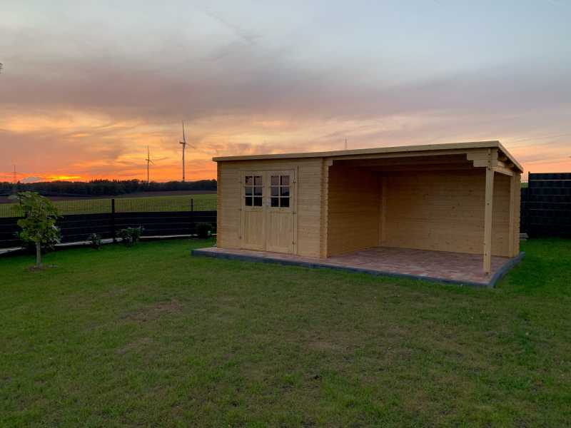 Draußen, Unterschlupf, Gras, Wohnen, Garage