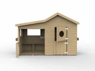 Spielhaus Mailand kesseldruckimprägniert Produktbild #8